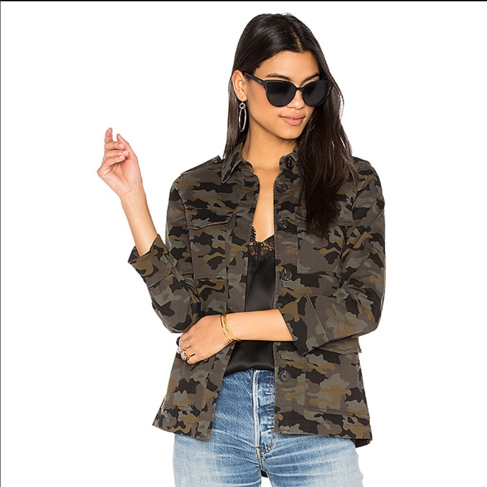 L’Agence Cromwell jacket - camo multi